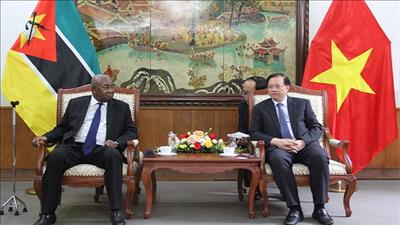 Đại sứ Mozambique đề xuất tăng cường hợp tác văn hóa, thể thao với Việt Nam
