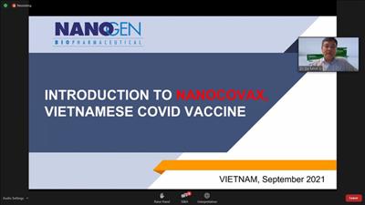 Báo cáo kết quả thử nghiệm lâm sàng vắc-xin Nano Covax với WHO 