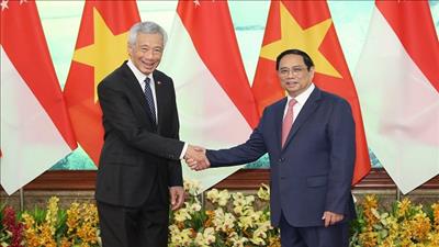 Đẩy mạnh hợp tác chiến lược Việt Nam - Singapore về kinh tế xanh, phát triển bền vững