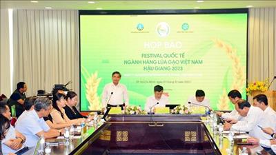 Lần đầu tổ chức Festival quốc tế ngành hàng lúa gạo Việt Nam