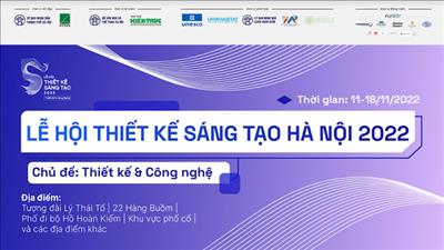 Thành phố Hà Nội tổ chức sự kiện lớn về thiết kế sáng tạo