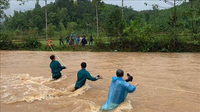 Tập trung ứng phó với mưa lũ và bão số 2