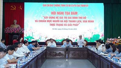 Xây dựng văn hóa, con người Hà Nội chuẩn mực, thanh lịch, văn minh