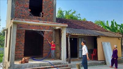 Xây thêm nhà an toàn chống chịu bão lụt cho hộ nghèo tỉnh Quảng Bình