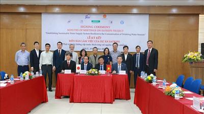 Nhật Bản hỗ trợ phát triển hệ thống cấp nước bền vững cho Việt Nam