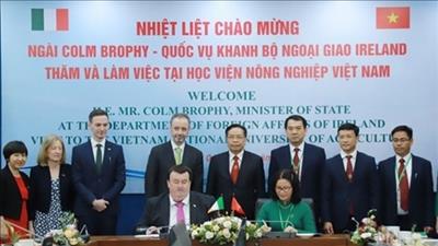Ireland hợp tác với Việt Nam trong phát triển nông nghiệp bền vững