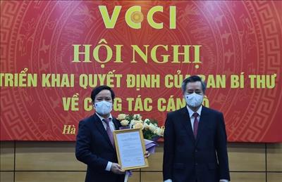 Ông Phạm Tấn Công được bổ làm Chủ tịch Phòng Thương mại và Công nghiệp Việt Nam
