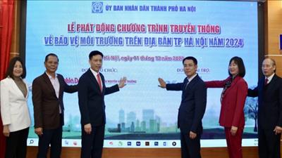 Phát động Chương trình truyền thông về bảo vệ môi trường năm 2024