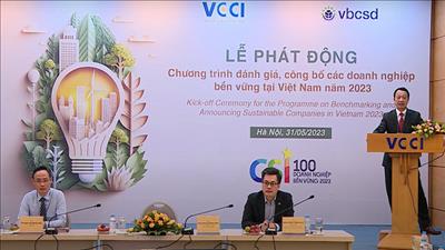 Phát động Chương trình đánh giá, công bố doanh nghiệp bền vững tại Việt Nam 2023