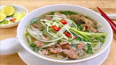 Phở Việt Nam là 1 trong 20 món ăn có nước ngon nhất thế giới