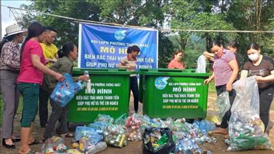 Lan tỏa phong trào phụ nữ chống rác thải nhựa