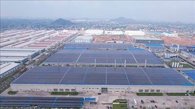 Tập đoàn pin mặt trời của Trung Quốc đầu tư thêm 454 triệu USD vào Thái Nguyên