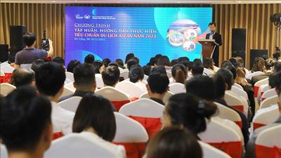 Tập huấn thực hiện tiêu chuẩn du lịch ASEAN năm 2023