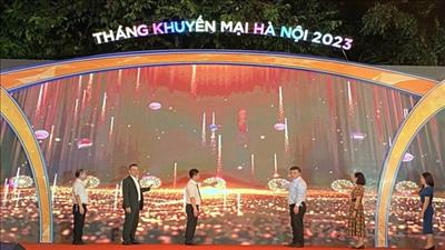 Khai mạc Tháng khuyến mại Hà Nội năm 2023