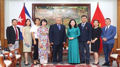 Tăng cường hợp tác thể thao giữa Cuba và Việt Nam