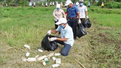 Thừa Thiên Huế thu gom bao bì thuốc bảo vệ thực vật, bảo vệ môi trường