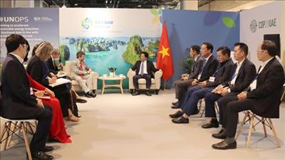 Đối tác quốc tế cam kết hỗ trợ Việt Nam trong lĩnh vực môi trường