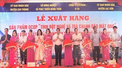 Sản phẩm OCOP Hòa Bình được xuất sang thị trường Anh Quốc