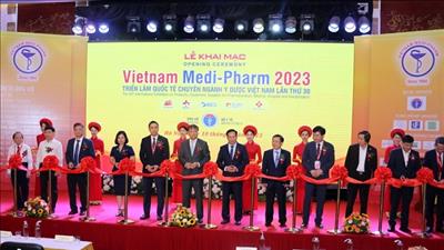Khai mạc Triển lãm quốc tế chuyên ngành y dược Việt Nam lần thứ 30