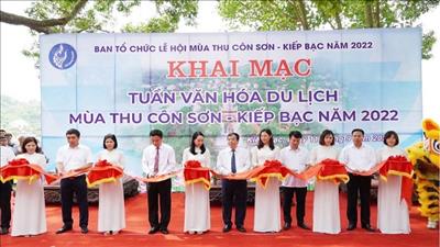 Khai mạc Tuần Văn hóa - Du lịch mùa thu Côn Sơn - Kiếp Bạc