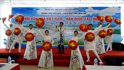 Bến Tre tổ chức hoạt động giao lưu văn hóa Việt Nam – Hàn Quốc