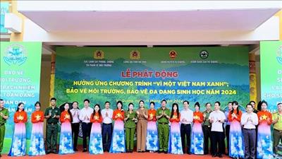 Ngăn chặn tội phạm, hành vi vi phạm pháp luật về đa dạng sinh học 