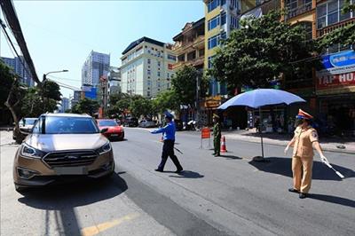 Hà Nội: Siết chặt Giấy đi đường trong thời gian gian cách xã hội
