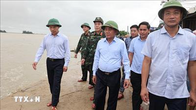 Thường trực Ban Bí thư: Không để người dân bị thiếu thốn, cô lập trong thiên tai