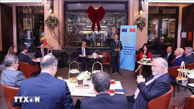 Phó Thủ tướng Trần Hồng Hà tiếp các Đại sứ, Đại biện EU tại Việt Nam