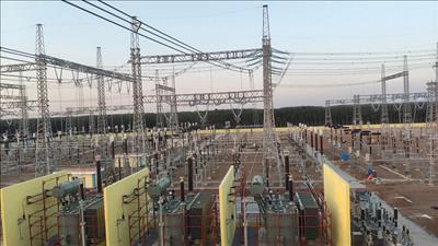 Hoàn thành thi công dự án trạm biến áp 500kV Bình Dương 1