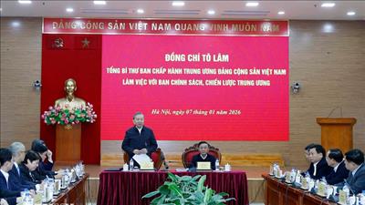 Tổng Bí thư Tô Lâm: Khơi dậy khát vọng cống hiến, vươn lên của dân tộc bằng tri thức và sáng tạo