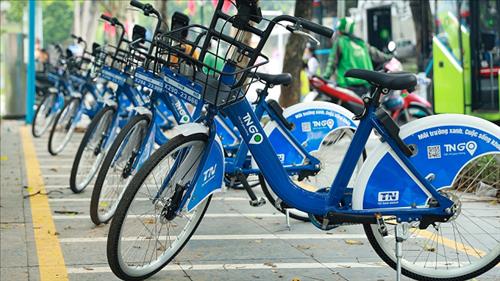 Hà Nội bổ sung gần 50 trạm xe đạp công cộng, đẩy mạnh phát triển giao thông xanh