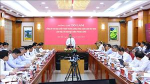 Công tác nội chính phải hướng mục tiêu giữ vững ổn định để phát triển đất nước