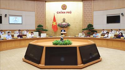 Thủ tướng chủ trì phiên họp Chính phủ chuyên đề về xây dựng pháp luật tháng 6/2025