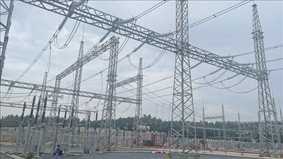 Trạm biến áp 220kV Phú Thọ 2 và đường dây đấu nối đủ điều kiện đóng điện