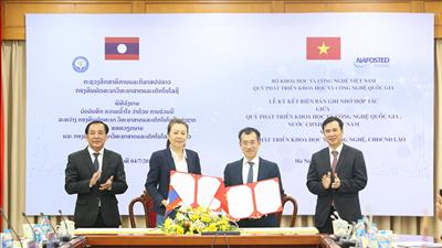 Việt Nam - Lào thúc đẩy hợp tác nghiên cứu khoa học, công nghệ và đổi mới sáng tạo