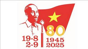 Phê duyệt mẫu logo cho các hoạt động tuyên truyền kỷ niệm 80 năm Cách mạng tháng Tám và Quốc khánh 2/9