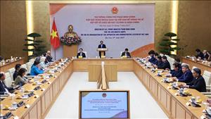 Thủ tướng gặp mặt Đoàn Ngoại giao tại Việt Nam thông tin về sắp xếp tổ chức bộ máy
