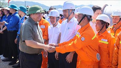 Thủ tướng chỉ đạo đẩy nhanh tiến độ dự án đường dây 500kV Lào Cai - Vĩnh Yên