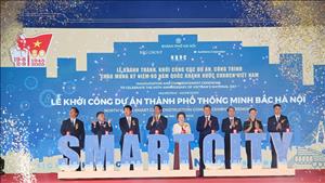 Triển khai dự án thành phố thông minh 4,2 tỉ USD tại Hà Nội