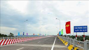 Thủ tướng dự lễ khánh thành dự án đầu tư xây dựng cầu Phong Châu mới
