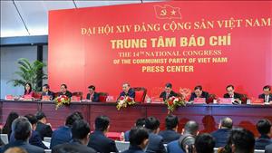 Tổng Bí thư Tô Lâm trả lời câu hỏi của các phóng viên quốc tế tại họp báo sau Đại hội XIV