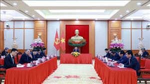 Tổng Bí thư Tô Lâm điện đàm với Bí thư thứ nhất, Chủ tịch Cuba Miguel Diaz-Canel