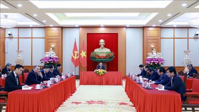 Tổng Bí thư Tô Lâm điện đàm với Bí thư thứ nhất, Chủ tịch Cuba Miguel Diaz-Canel