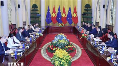 Tuyên bố chung về việc nâng cấp quan hệ Việt Nam - EU lên Đối tác chiến lược toàn diện