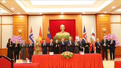 Ký kết Hiệp định Thương mại Tự do Việt Nam – EFTA