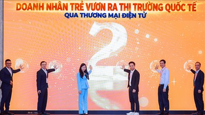 Phát động chương trình Doanh nhân trẻ vươn ra thị trường quốc tế qua thương mại điện tử