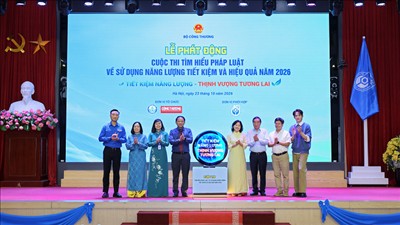 Phát động cuộc thi Tìm hiểu pháp luật về sử dụng năng lượng tiết kiệm và hiệu quả năm 2026
