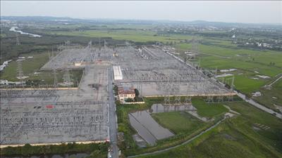 Đóng điện thành công dự án lắp kháng bù ngang 500kV tại trạm biến áp 500kV Dốc Sỏi