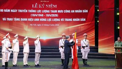 Tổng Bí thư, Chủ tịch nước Tô Lâm dự Lễ kỷ niệm 80 năm Ngày truyền thống lực lượng Tham mưu Công an